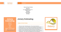 Desktop Screenshot of joineryestimating.com